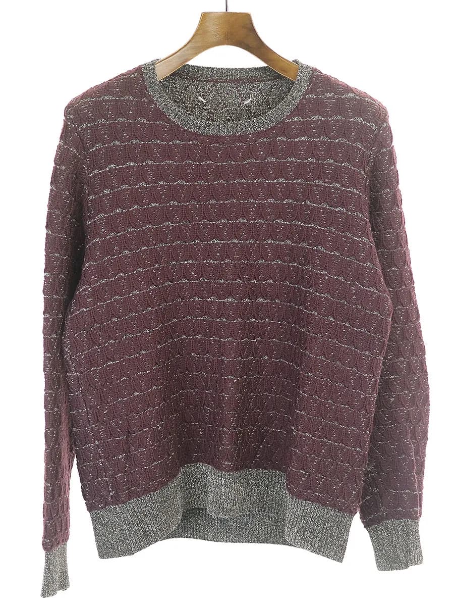 Maison Margiela メゾン マルタン マルジェラ 17AW リバーシブルウールニットセーター