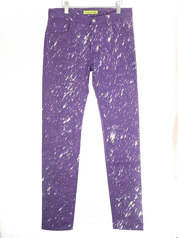 RAF SIMONS ラフシモンズ 14AW STERLING RUBY bleached jeans ブリーチ加工デニムパンツ