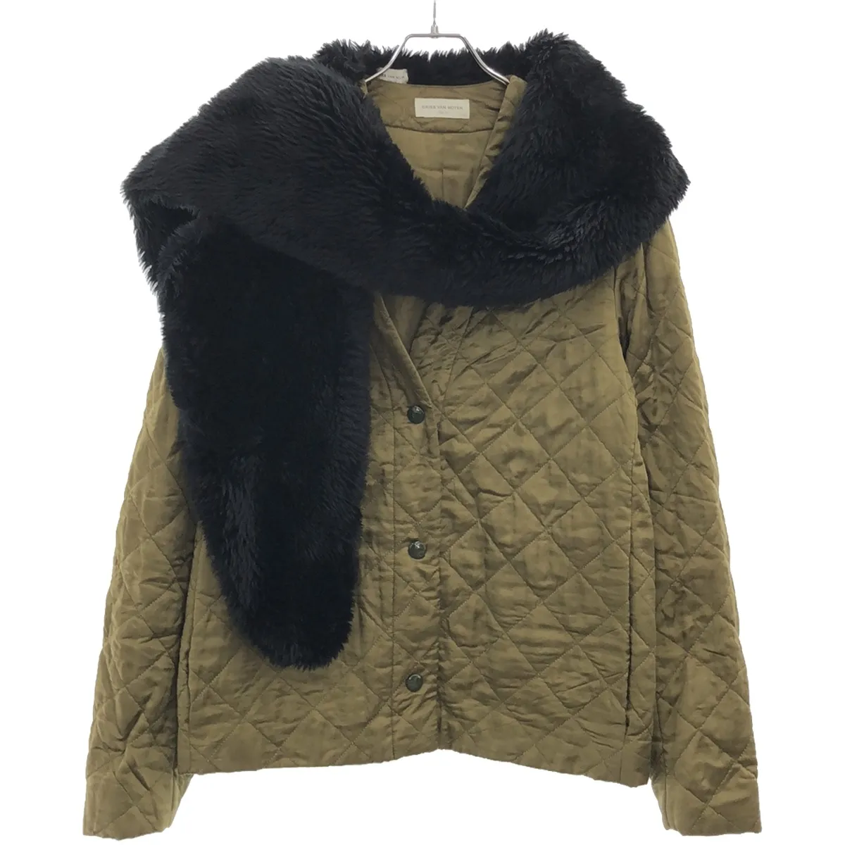 DRIES VAN NOTEN ドリスヴァンノッテン 20AW ファーストールキルティングジャケット