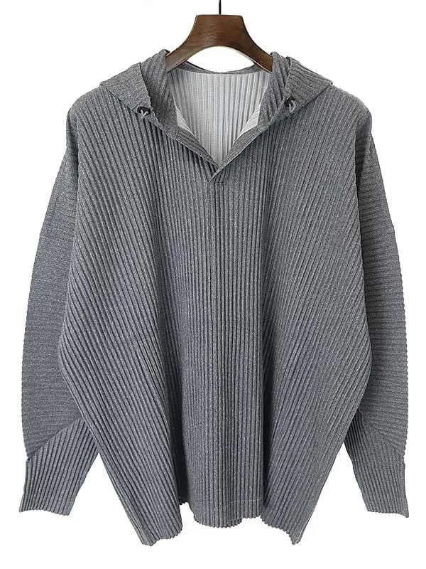 ISSEY MIYAKE オム プリッセ イッセイ ミヤケ 21AW HEARTHER プリーツパーカー