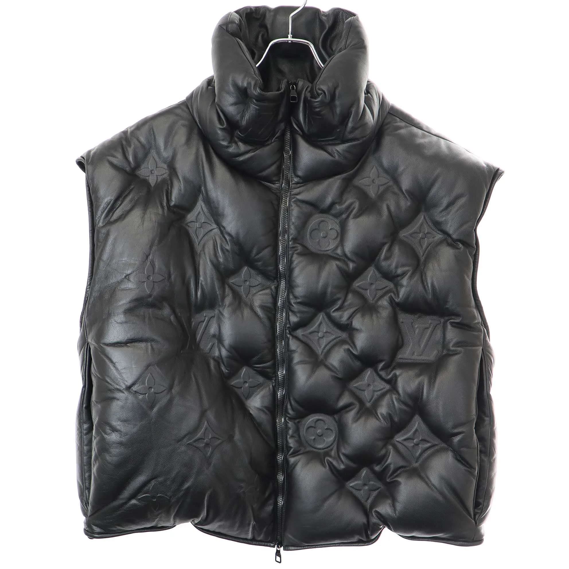 LOUIS VUITTON ルイヴィトン 19AW Monogram Boyhood Puffer Vest モノグラム ボーイフッド パファー ダウンベスト REY HHL84W