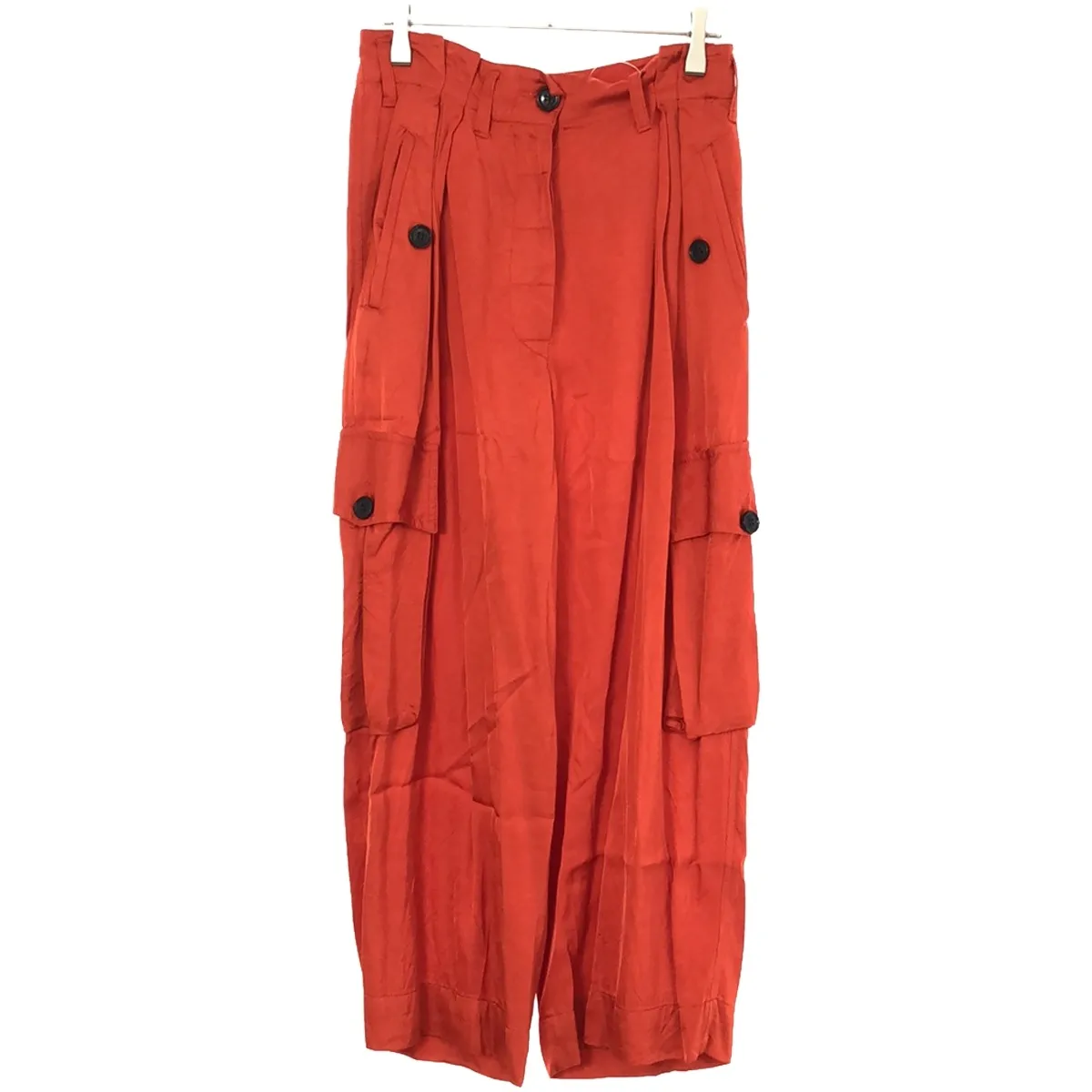 DRIES VAN NOTEN ドリスヴァンノッテン 20SS レーヨンワイドカーゴパンツ
