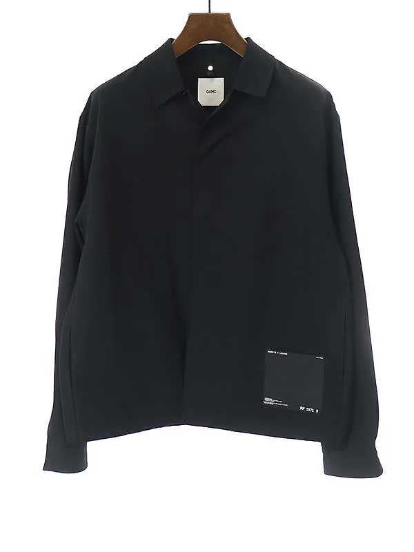 OAMC オーエーエムシー×ルーヴル 22AW グラフィックプリントシステムシャツジャケット