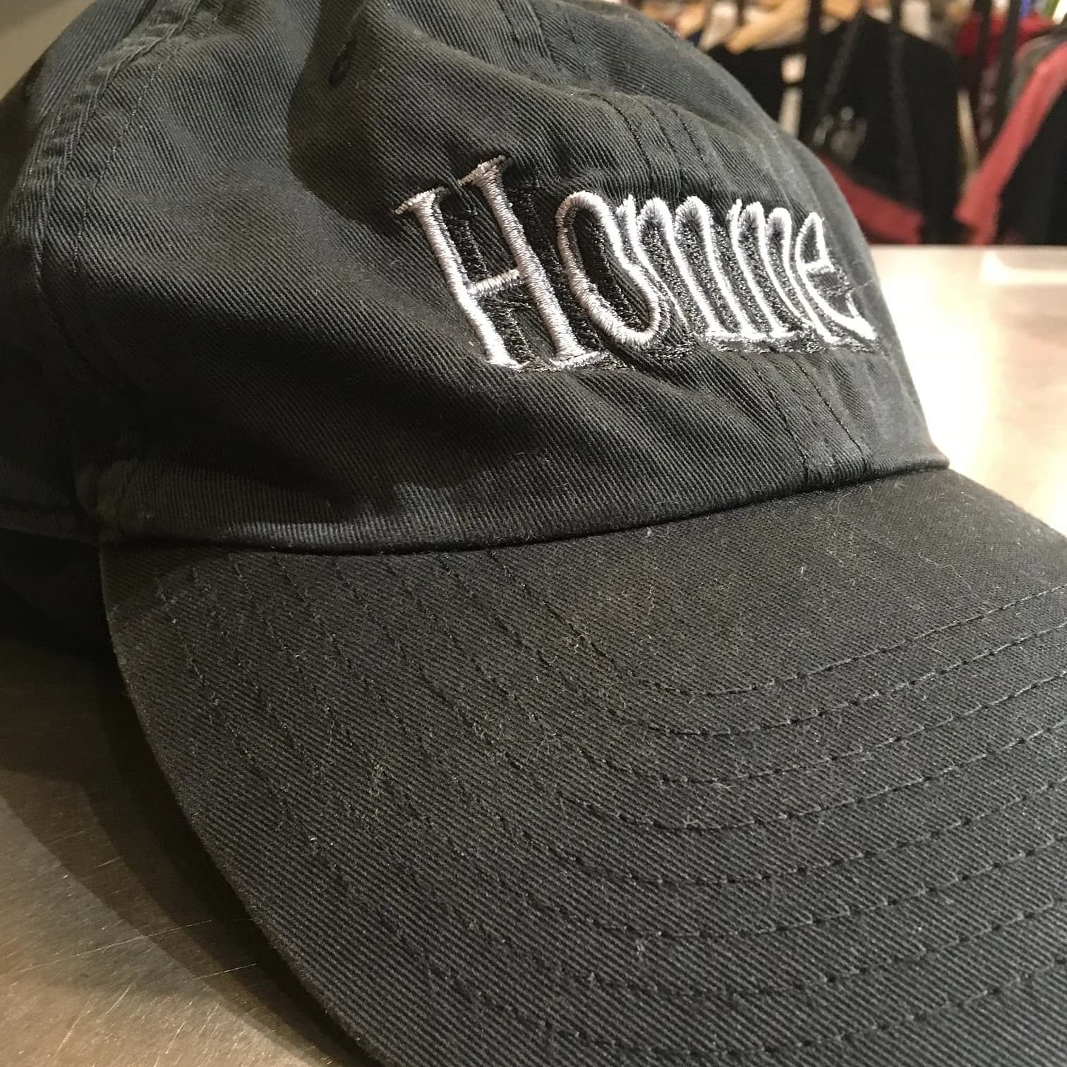 BALENCIAGA BALENCIAGA 17AW HOMME刺繍キャップ