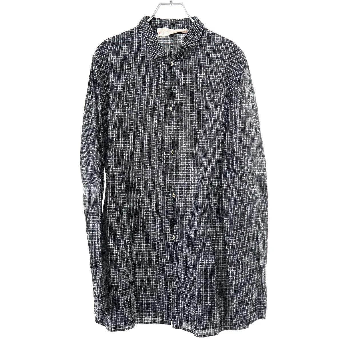 m.a+ エムエークロス サルトル 20SS 15th anniversary 近江上布シャツ