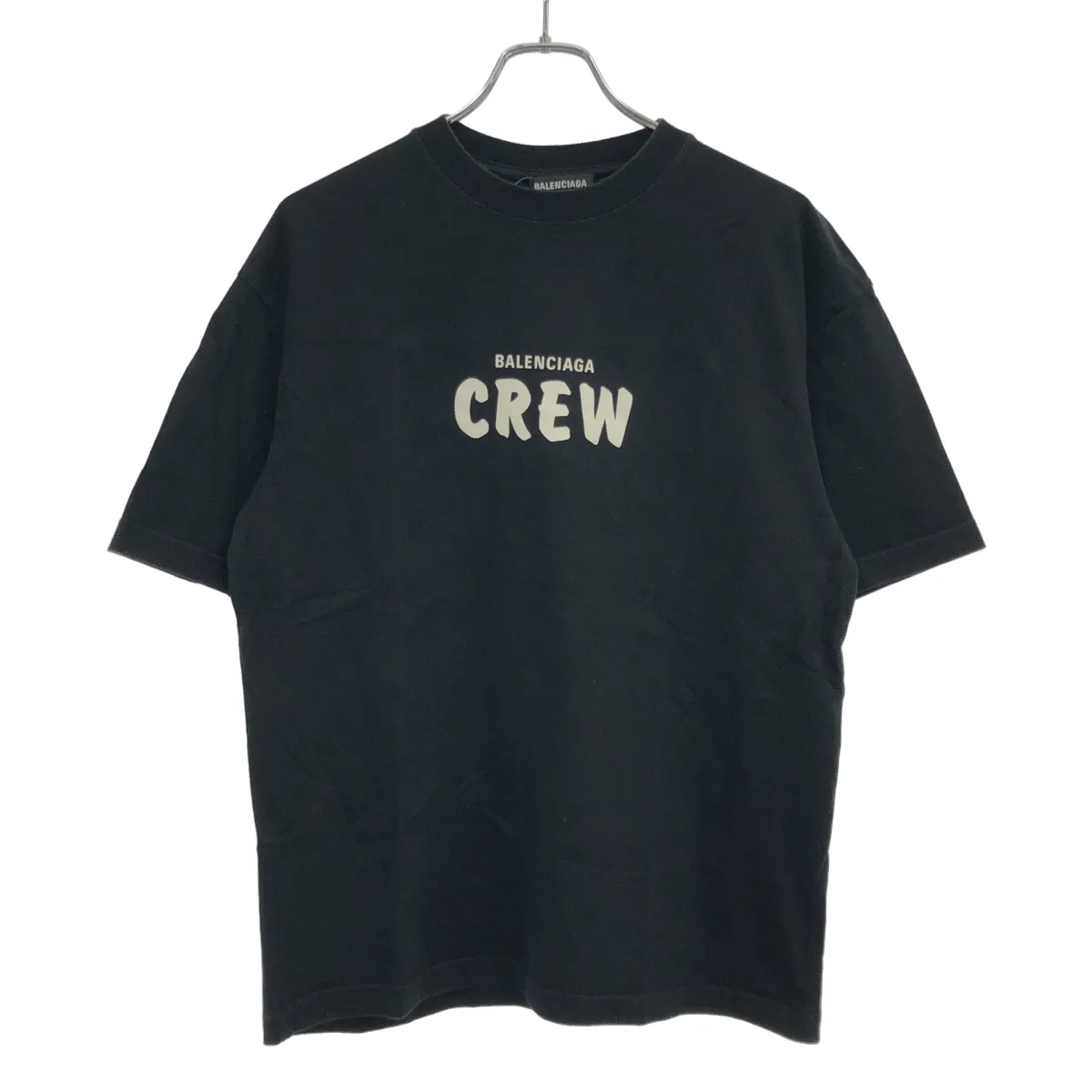 BALENCIAGA バレンシアガ CREW プリントTシャツ 612966 TIV24