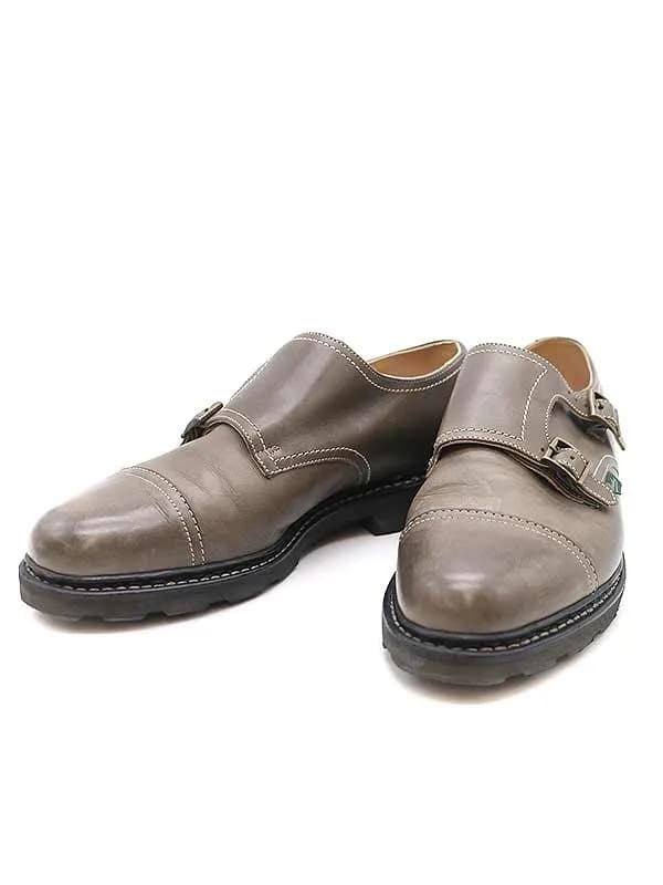 Paraboot パラブーツ WILLIAM ダブルモンクストラップレザーシューズ