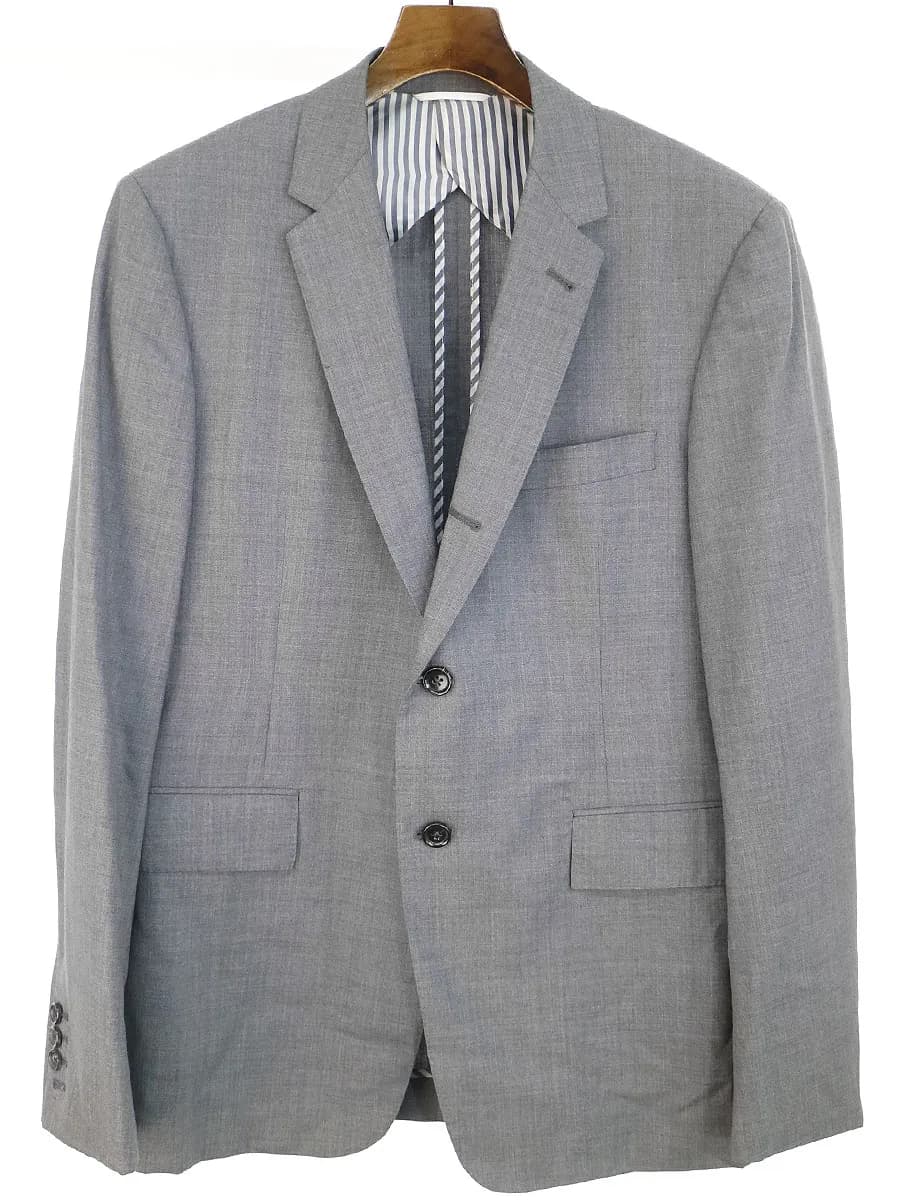 THOM BROWNE トムブラウン グレークラシックスーツセットアップ