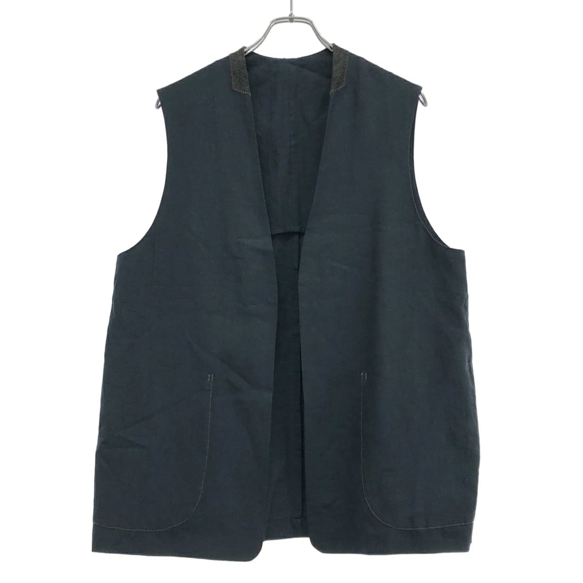MAATEE&SONS マーティーアンドサンズ 23SS A.I.R.AGE 別注 極上リネンベスト MTAG3103-0901