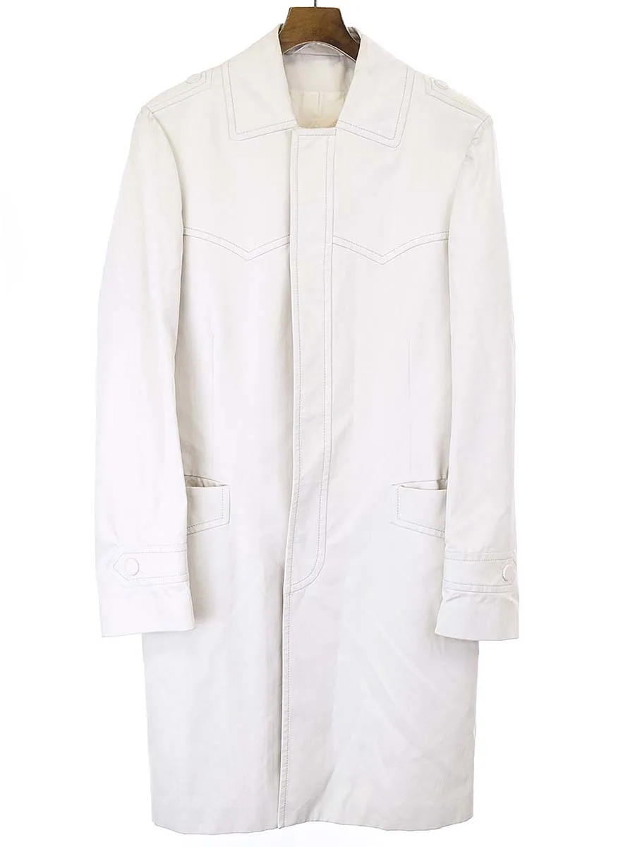 Maison Margiela メゾンマルタンマルジェラ14 08SS フロントフックロングコート