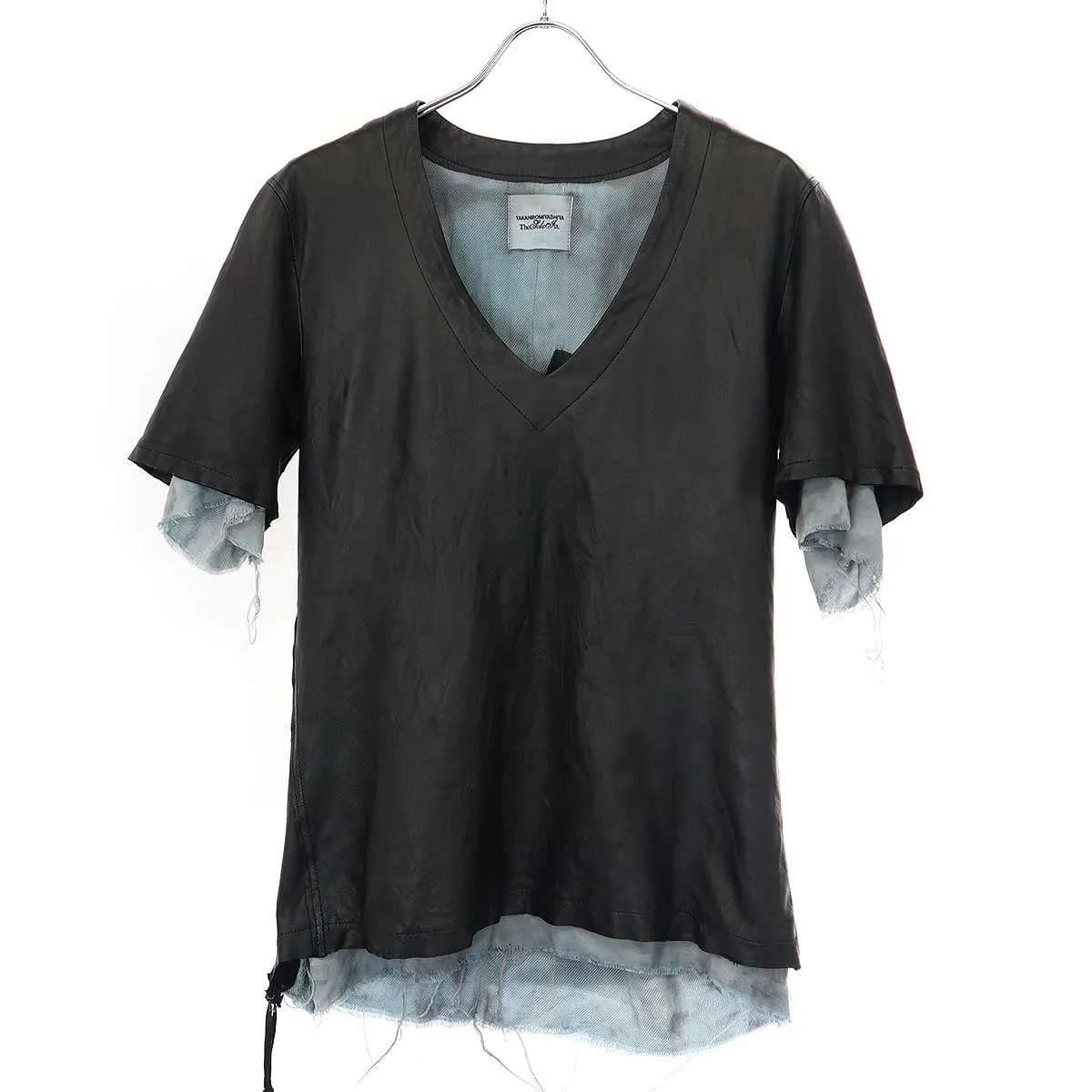 TAKAHIROMIYASHITA The SoloIst. タカヒロミヤシタザソロイスト 13AW mortorcycle t-shirt モーターサイクルレザーTシャツ sg.0022