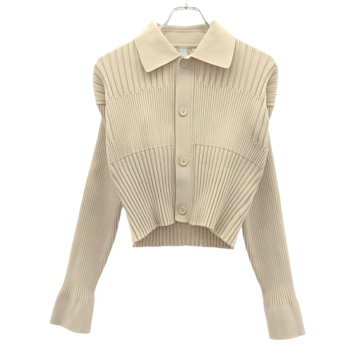 CFCL シーエフシーエル FLUTED CROPPED SHIRT CARDIGAN カーディガン CF006KE013