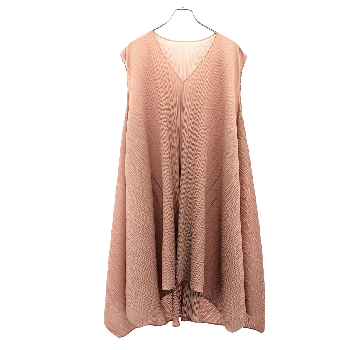 ISSEY MIYAKE プリーツプリーズ イッセイミヤケ OVERLAPPED ノースリーブワンピース PP01-JH565