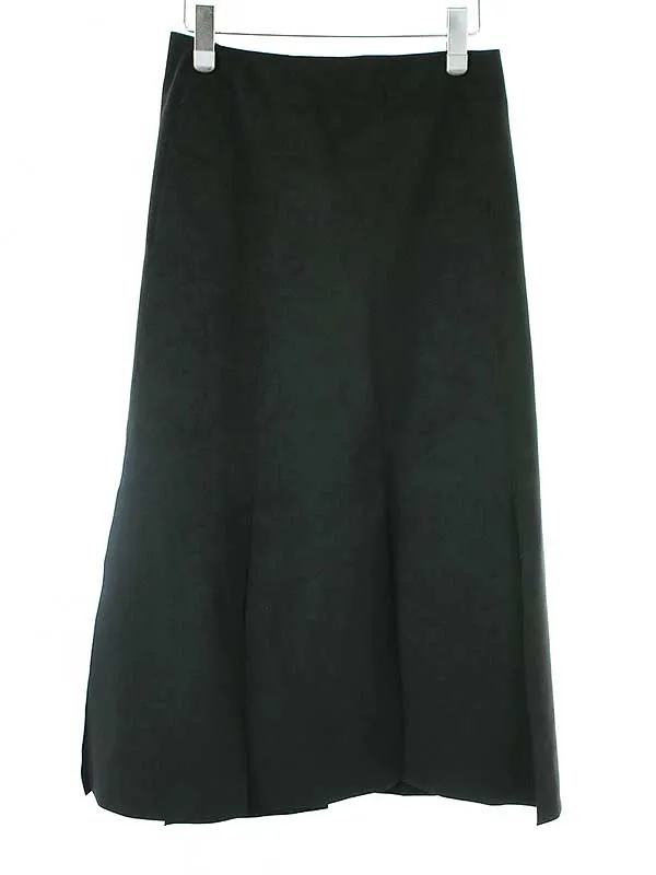 HYKE ハイク 23SS ULTRASUEDE SKIRT ウルトラスウェードスリットスカート