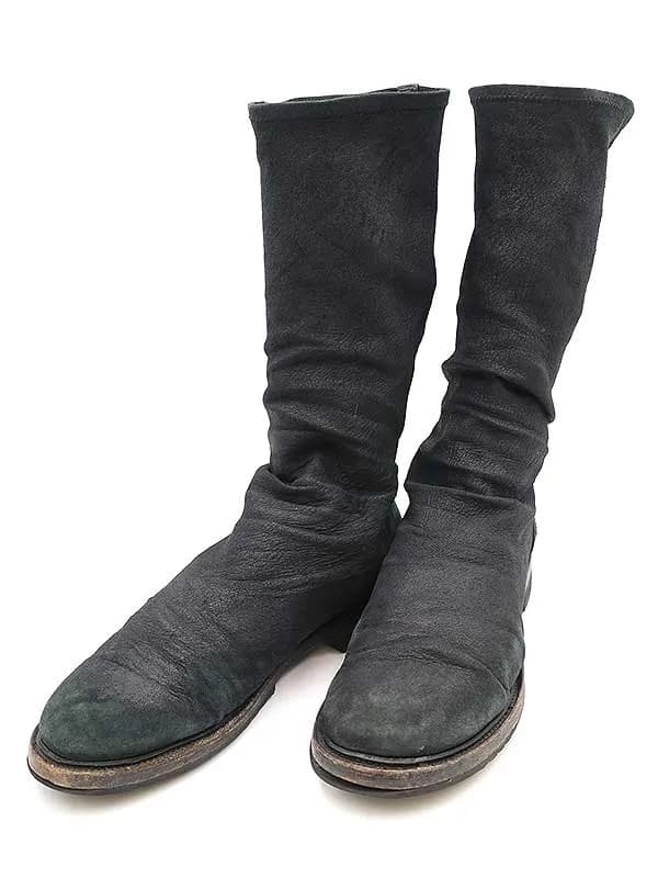 Rick Owens リックオウエンス ロングレザーブーツ