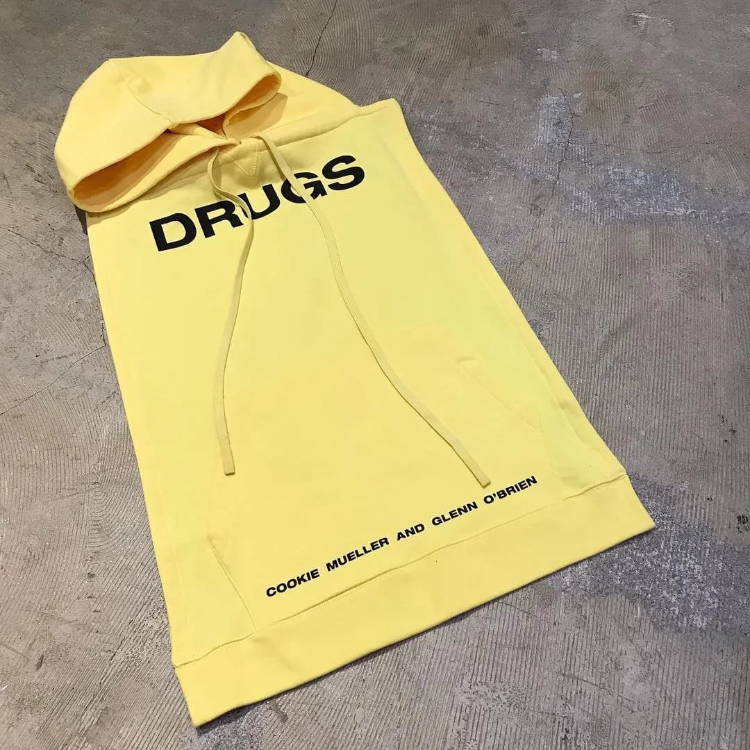 RAF SIMONS RAF SIMONS 18AW ノースリーブパネルスウェットパーカー