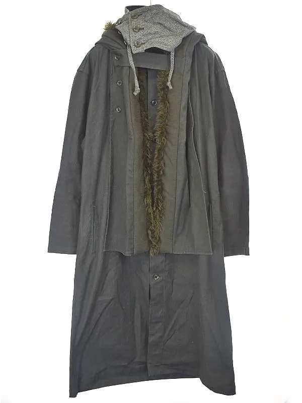 Yohji Yamamoto ヨウジヤマモト プールオム 18AW ケープコート