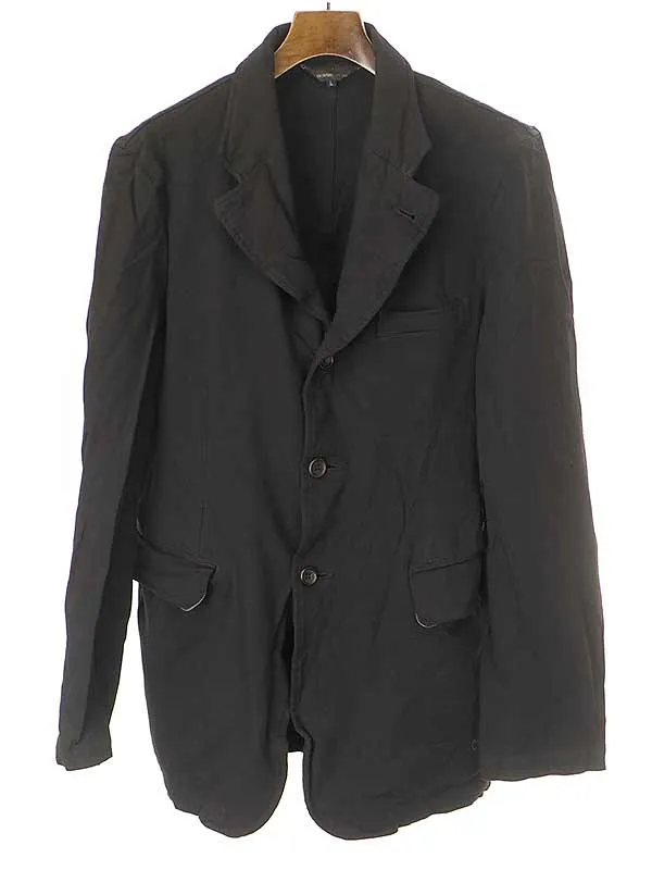 COMME des GARCONS コムデギャルソン オムプリュス 05SS ピンクパンサー期 製品染めポリエステル縮絨3Bジャケット