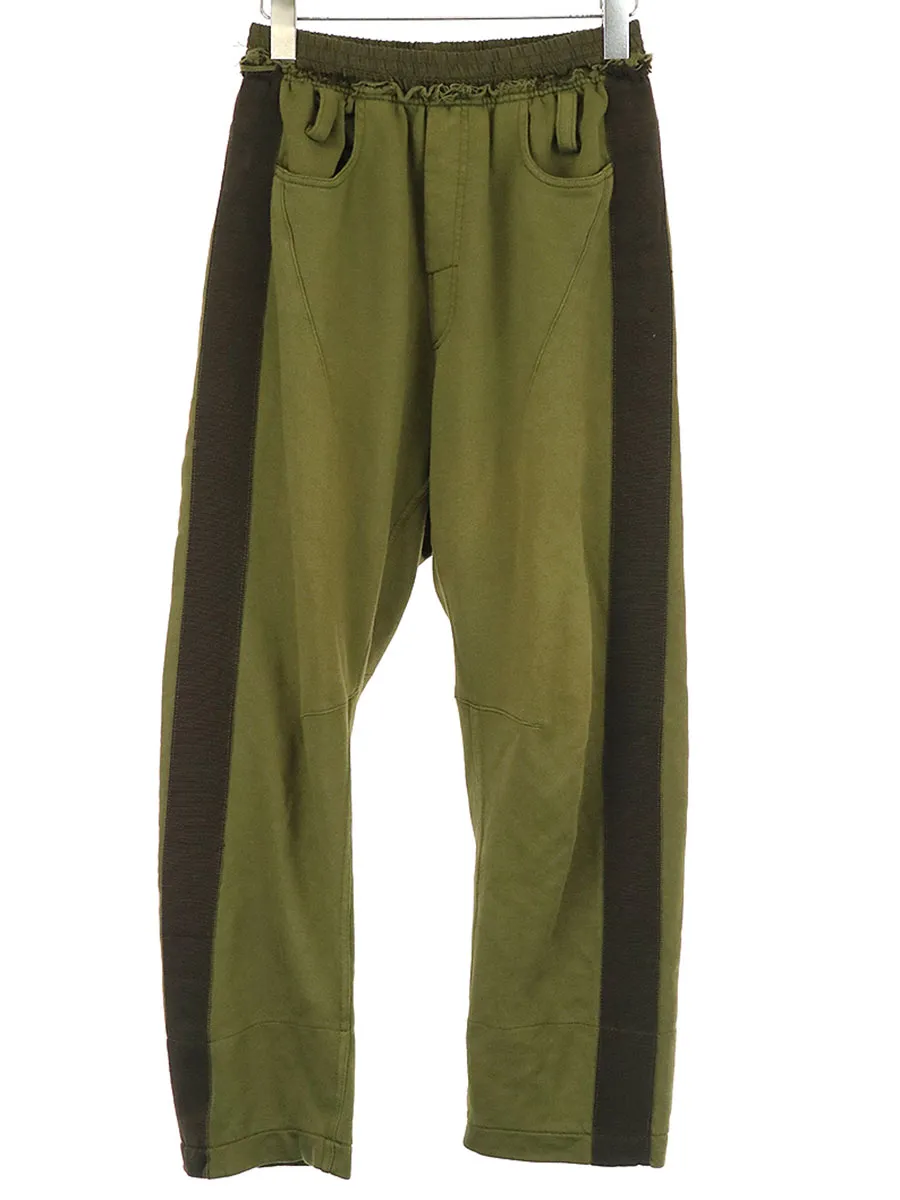 HAIDER ACKERMANN ハイダーアッカーマン 16AW サイドテーピングスウェットサルエルパンツ