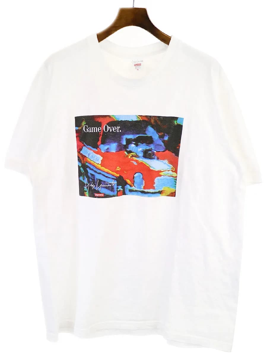 Supreme シュプリーム × ヨウジヤマモト 20AW Game Over Tee プリントTシャツ