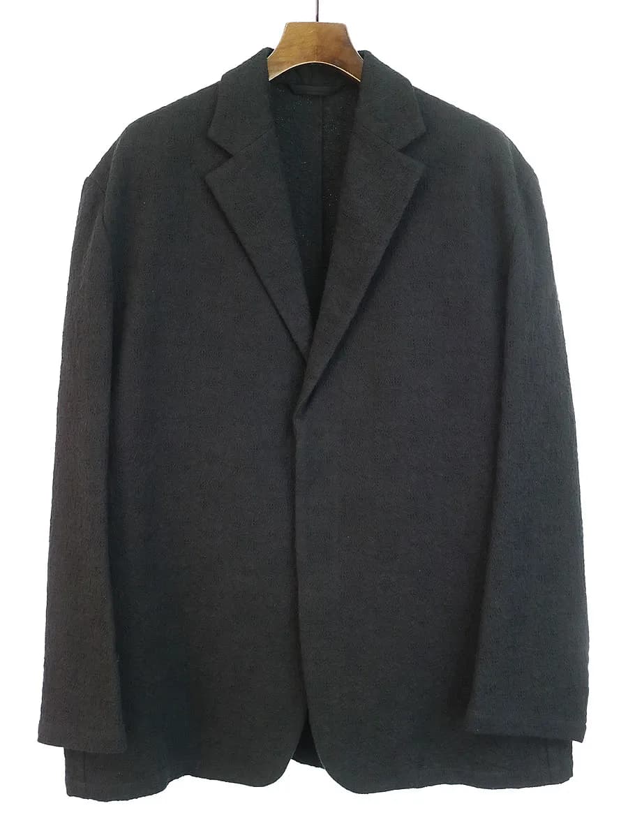 LAD MUSICIAN ラッドミュージシャン 17SS GEOMETRY JACQUARD 2Bジャカードコットンジャケット