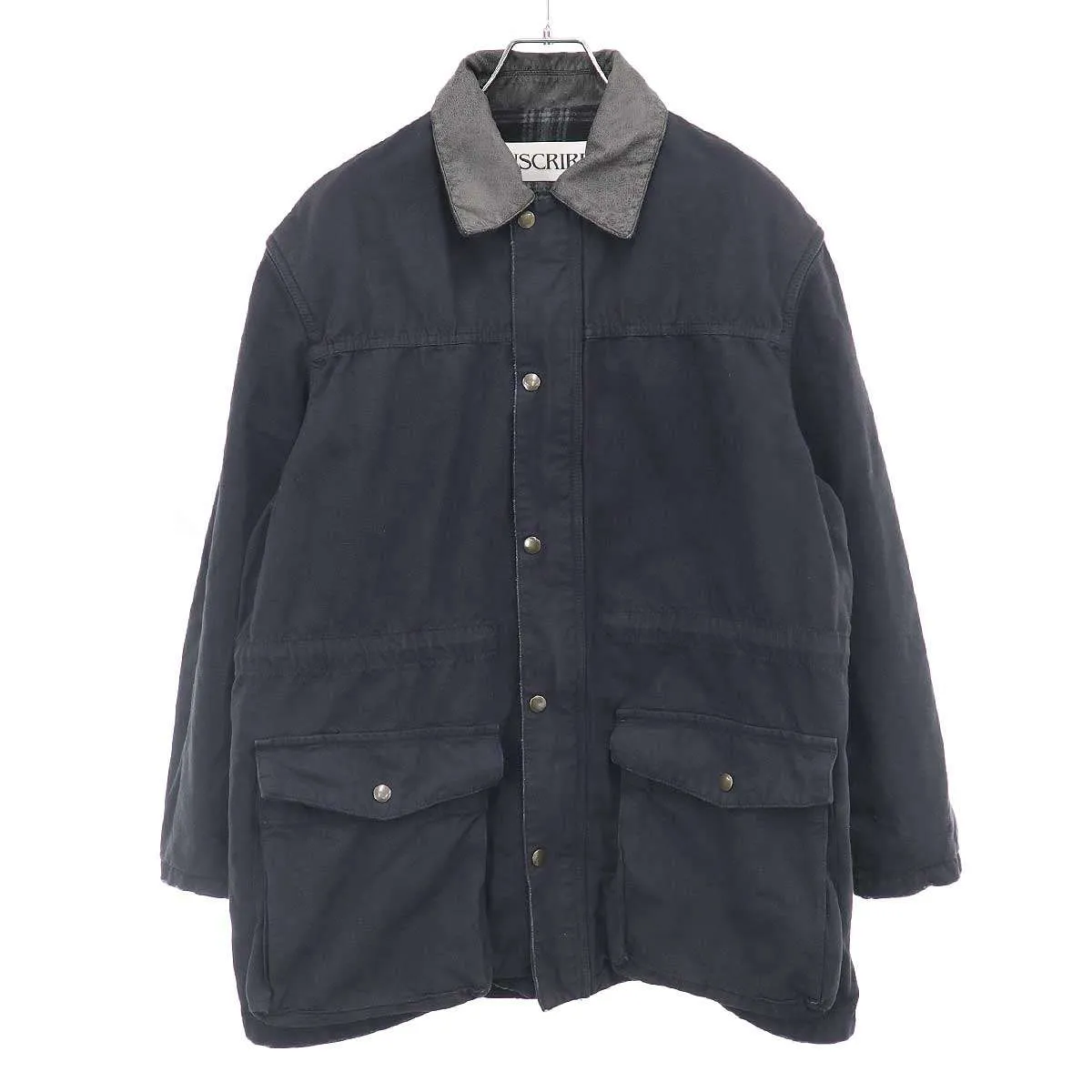 INSCRIRE アンスクリア 24AW COTTON DUCK BLOUSON コットンダックブルゾン ジャケット I24AW-BZ69