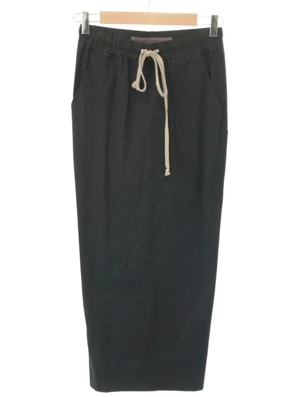 Rick Owens リックオウエンス 13SS ドローストリングコットンロングスカートITQXKFLBXACO