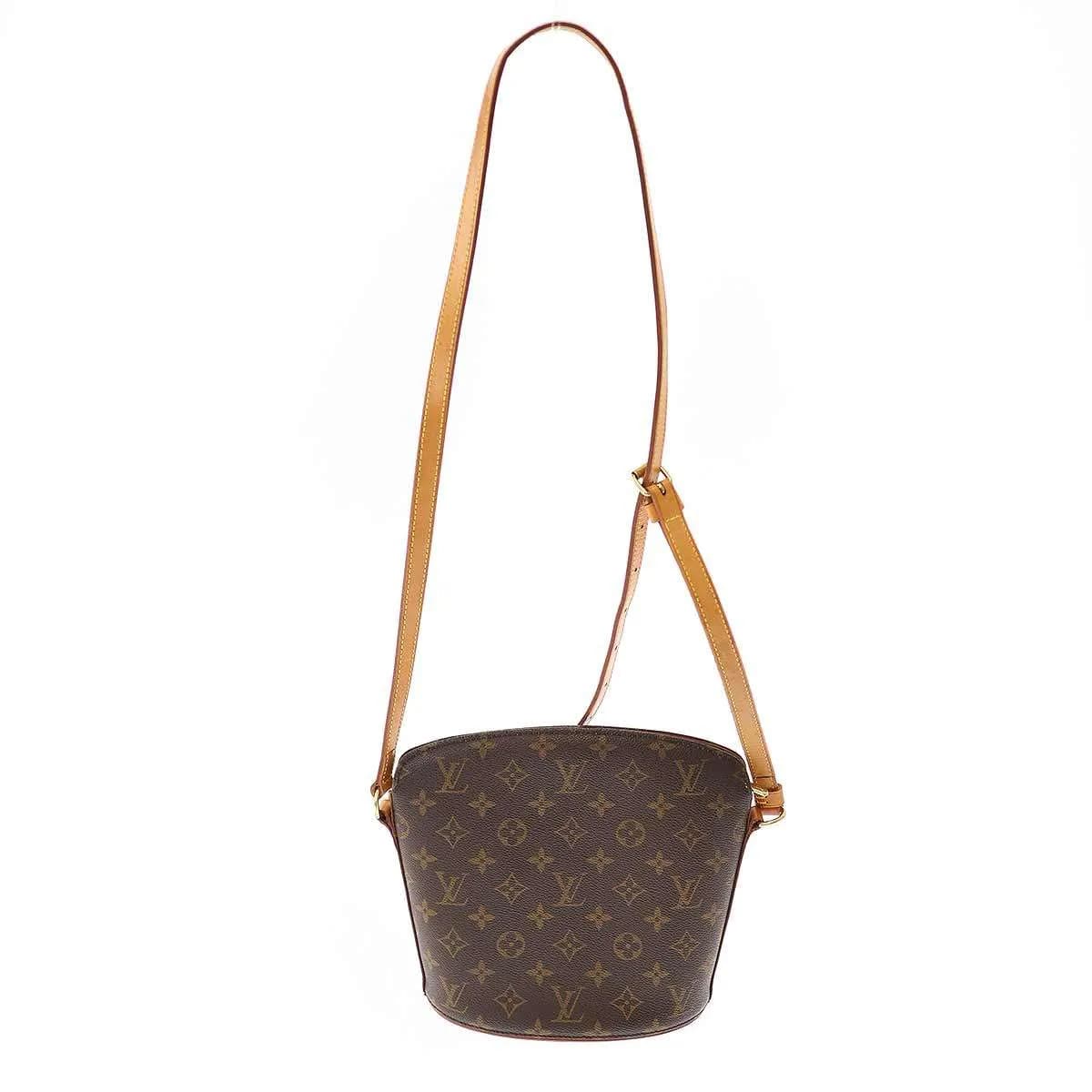 LOUIS VUITTON ルイヴィトン 2001 ドルーオ モノグラムショルダーバッグ