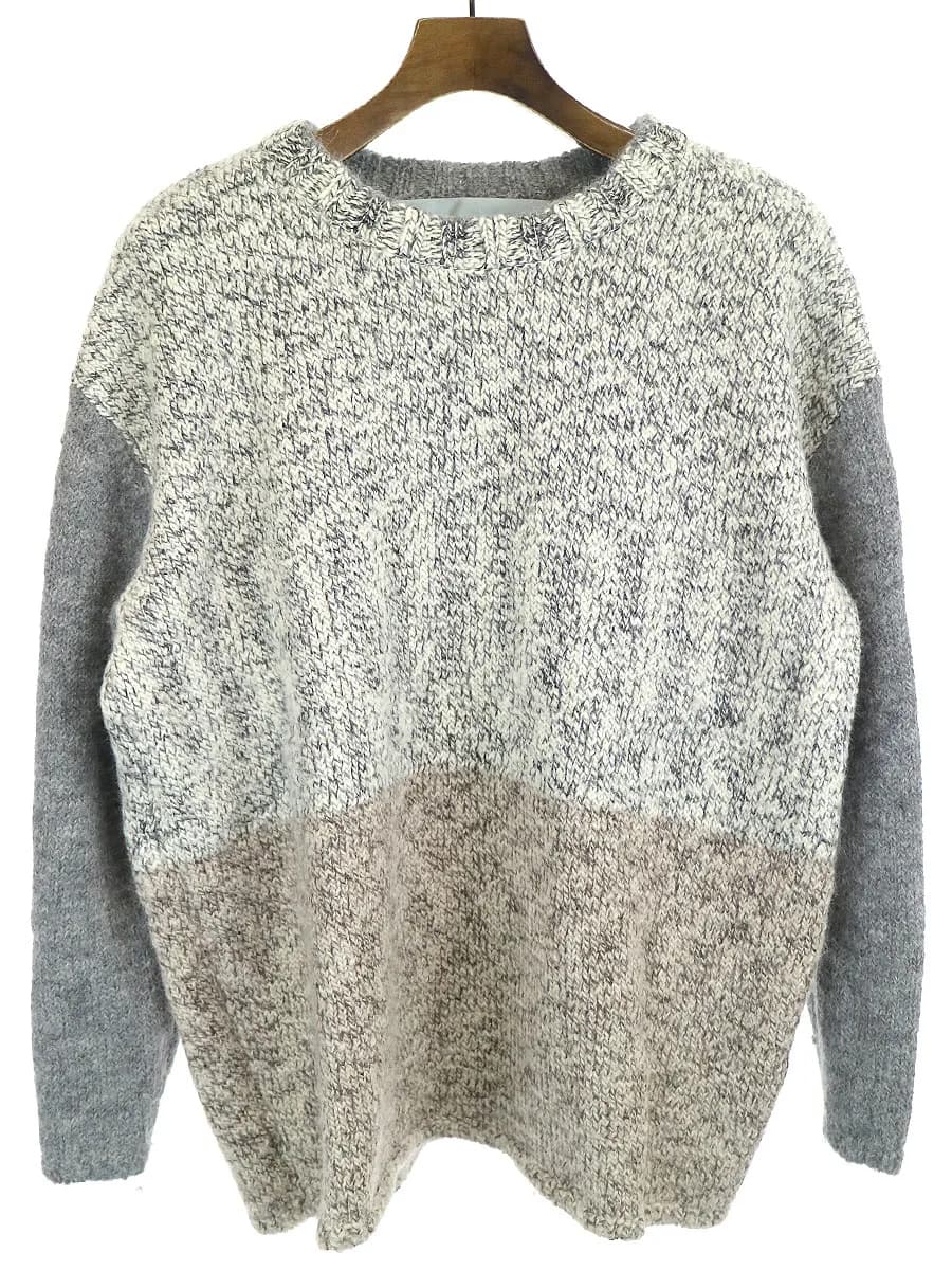 Dulcamara ドゥルカマラ 15AW ファインアルパカMIXニットセーター