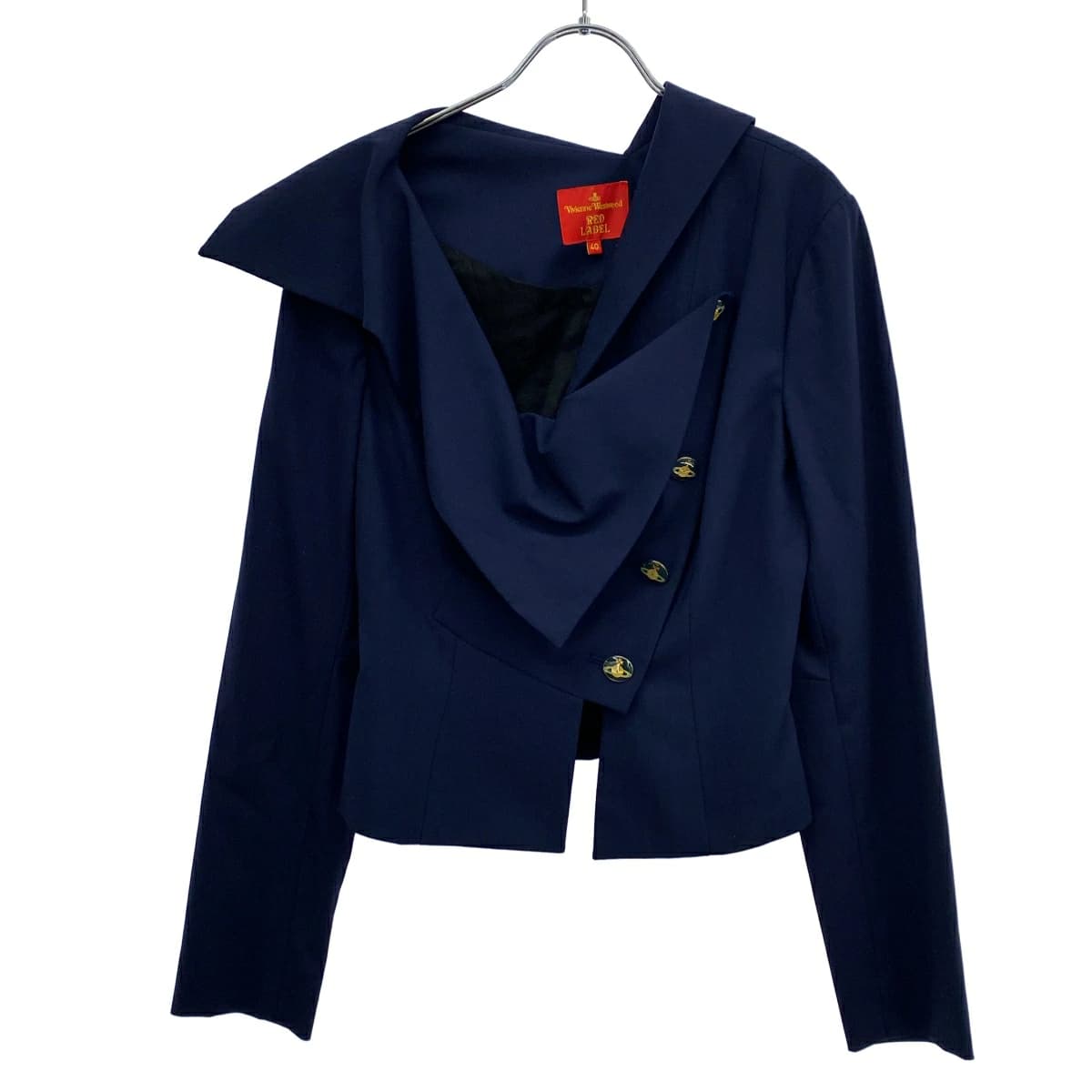 Vivienne Westwood ヴィヴィアンウエストウッド レッドレーベル 11SS オーブボタン変形セットアップ S26FQ0026