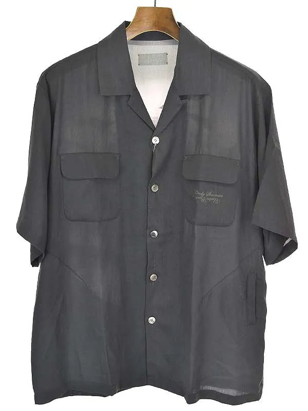 UNDERCOVER アンダーカバー 20SS Cindyprint 21 Ten オープンカラーシャツ