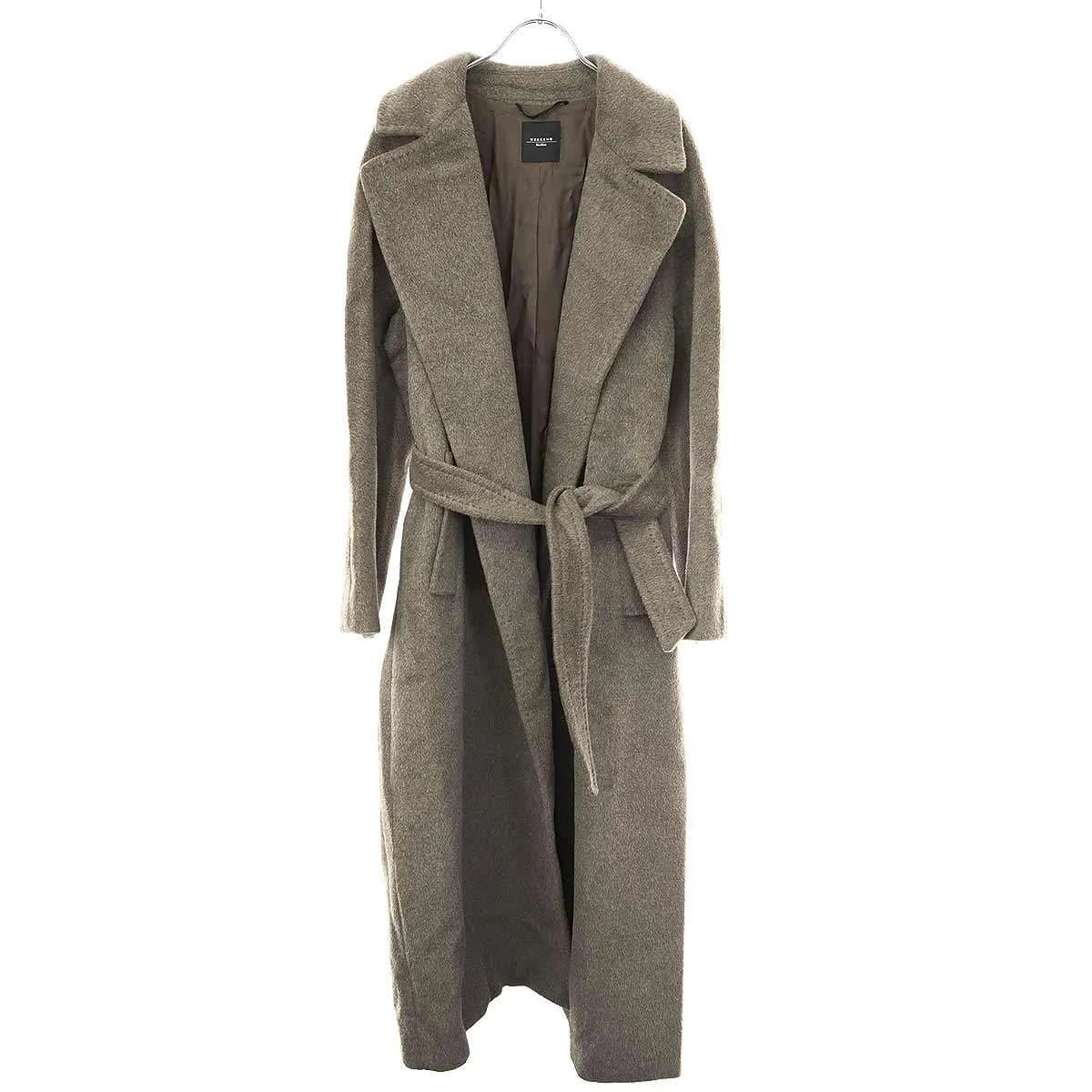 MAXMARA ウィークエンド マックスマーラ TEMPERA Wool and Alpaca Robe Coat ロングコート