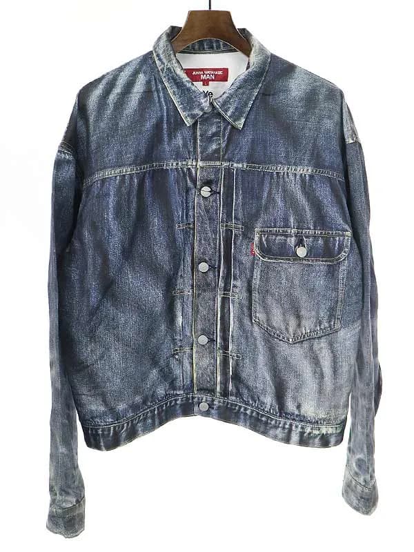 JUNYA WATANABE アイジュンヤワタナベマン×ベルベルジン×リーバイス 22SS デニム転写プリントジャケット