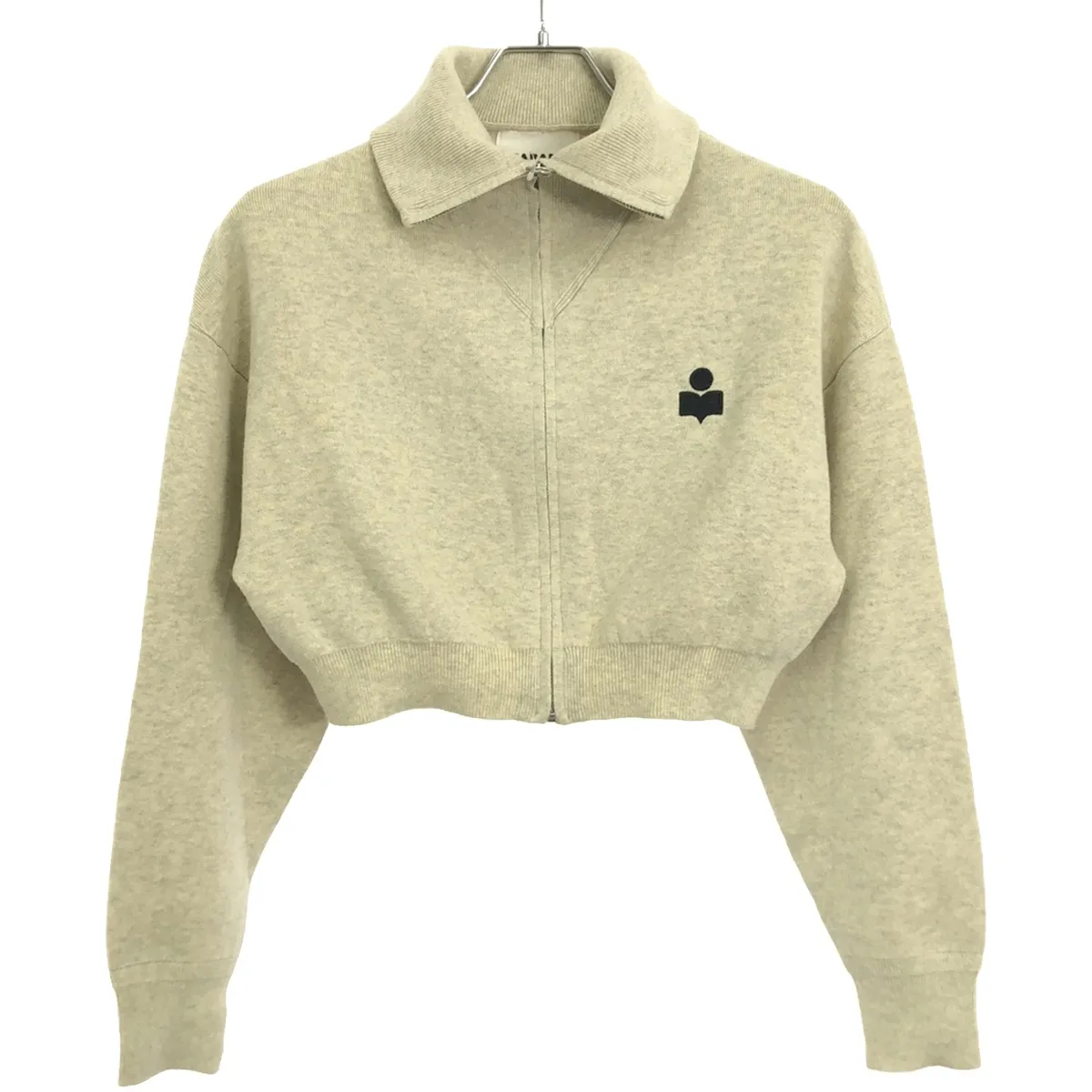 ISABEL MARANT イザベルマラン エトワール OXANE CARDIGAN ジップアップクロップドニットセーター