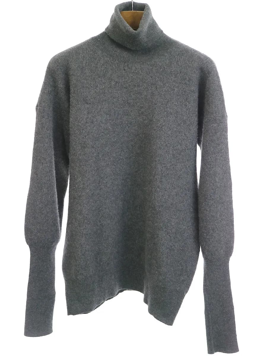 Maison Margiela メゾン マルタン マルジェラ4 18AW エルボーパッチタートルネックウールニットセーター