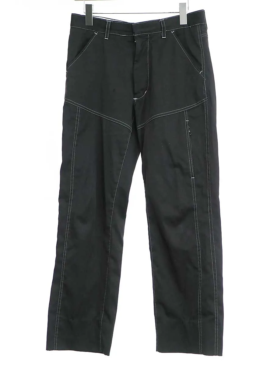 Allege アレッジ 20SS ステッチデザインテーパードパンツ