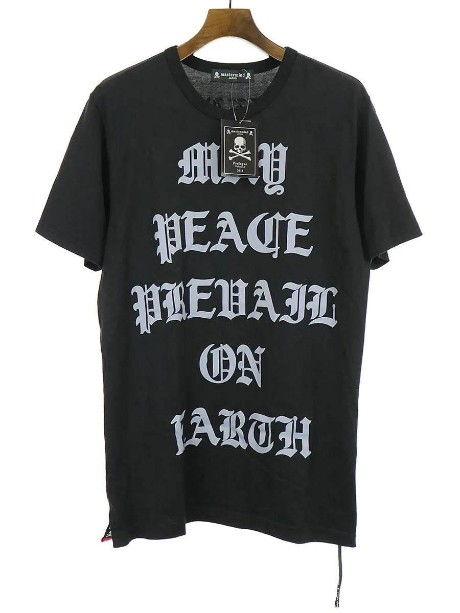 mastermind JAPAN マスターマインドジャパン 18SS 天竺レギュラーフィットスカルプリントTシャツ