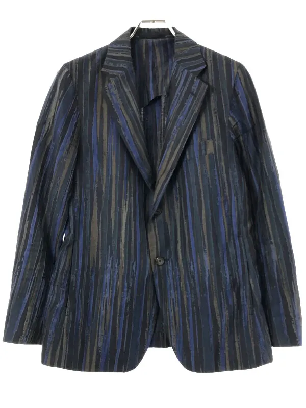 ISSEY MIYAKE イッセイミヤケ メン 12SS 総柄 2Bテーラードジャケット
