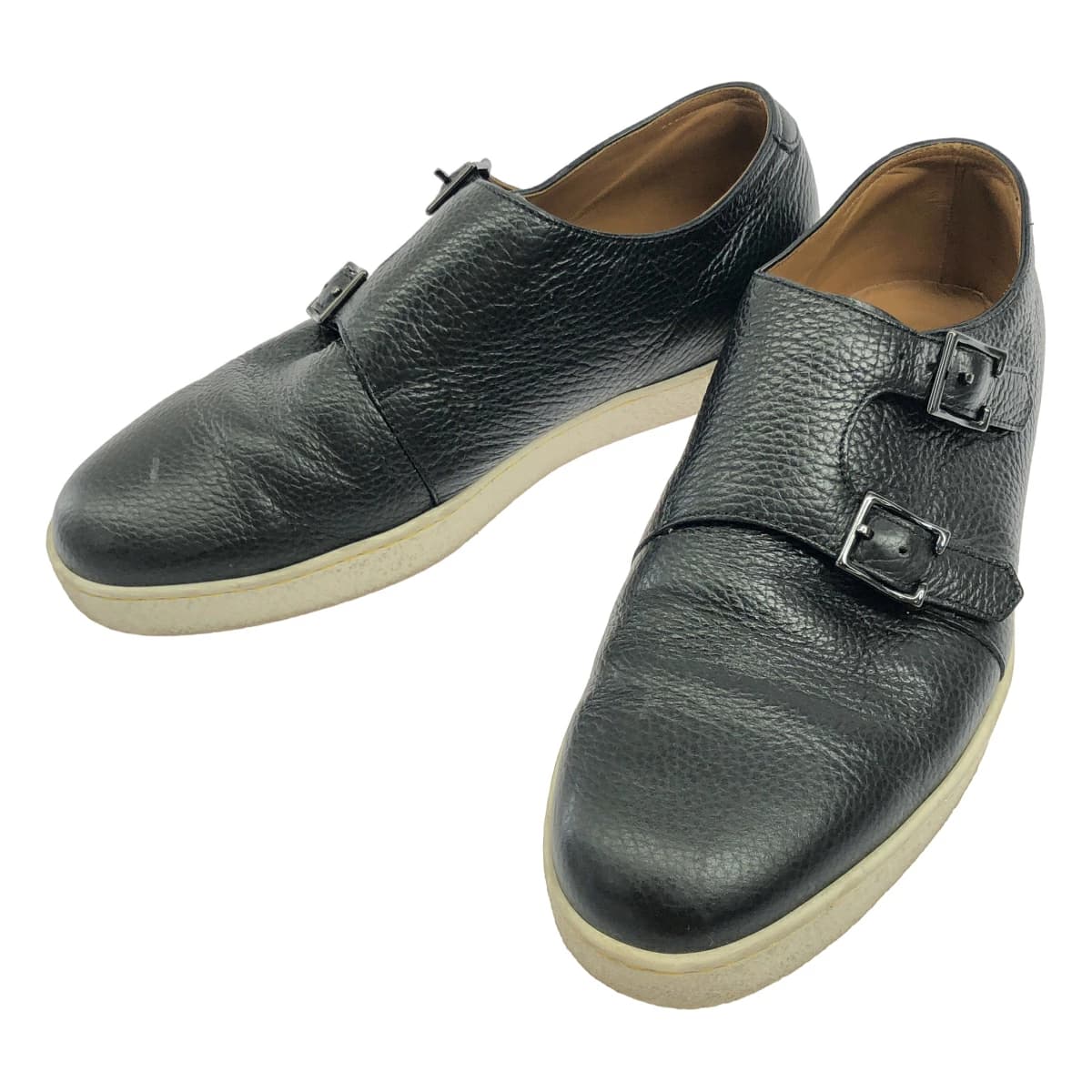 JOHN LOBB ジョン ロブ HOLME 0318 ホルム ダブルモンクストラップレザースニーカー