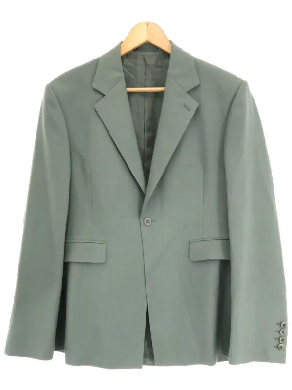 LAD MUSICIAN ラッドミュージシャン 22SS SHAPE JACKET ウールギャバジンシェイプジャケット グリーン系 サイズ:42