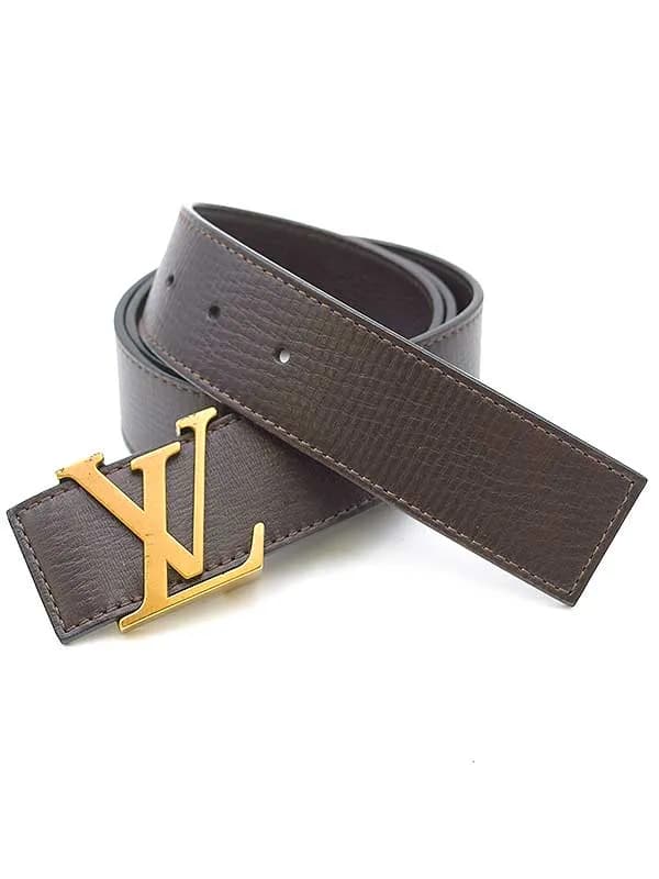 LOUIS VUITTON ルイヴィトン M9904S ユタ サンチュール LV イニシャル レザーベルト