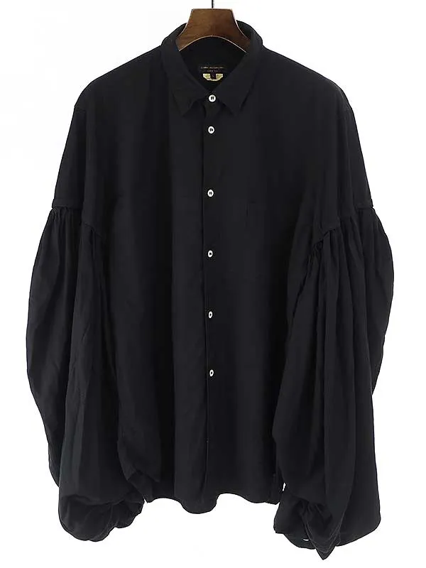 COMME des GARCONS コムデギャルソン オム プリュス 20SS パフスリーブポリエステルシャツ