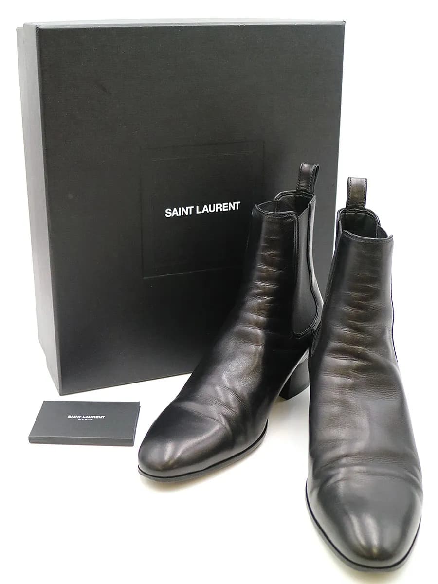 SAINT LAURENT サンローラン パリ 20AW サイドゴアチェルシーブーツ