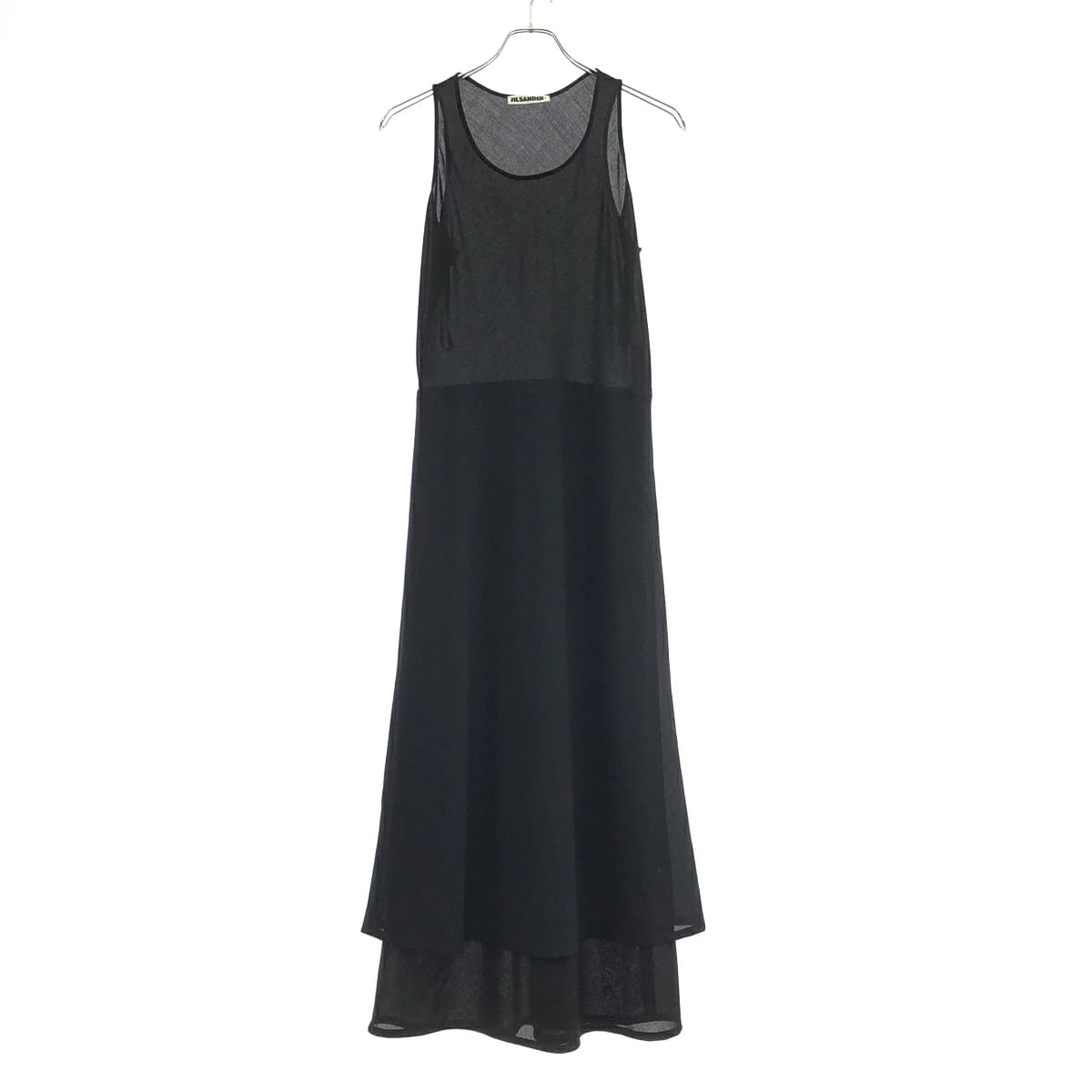 JIL SANDER ジルサンダー 1990's ノースリーブマキシドレスワンピース