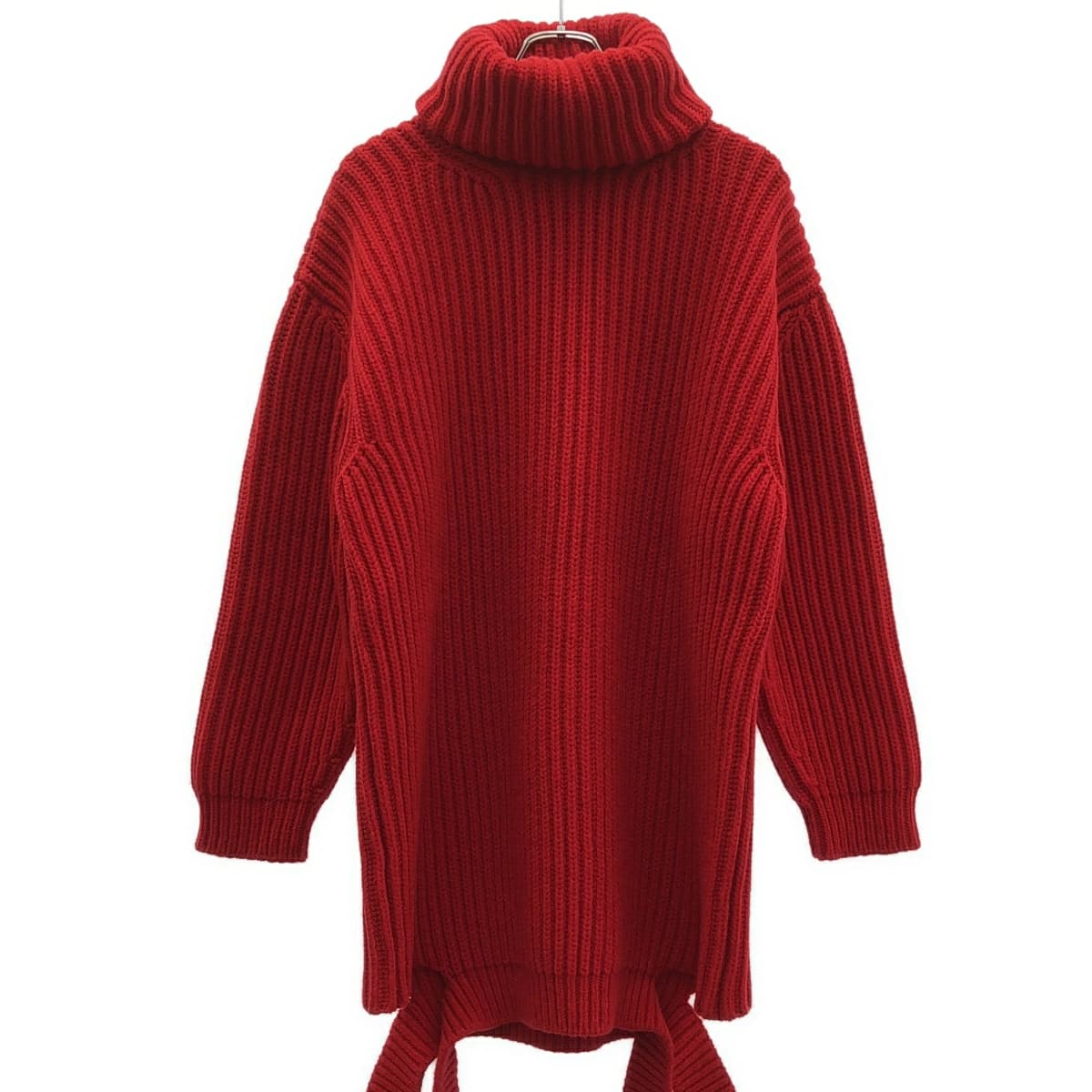 BALENCIAGA バレンシアガ タートルネックオーバーサイズリブニットプルオーバー 491963