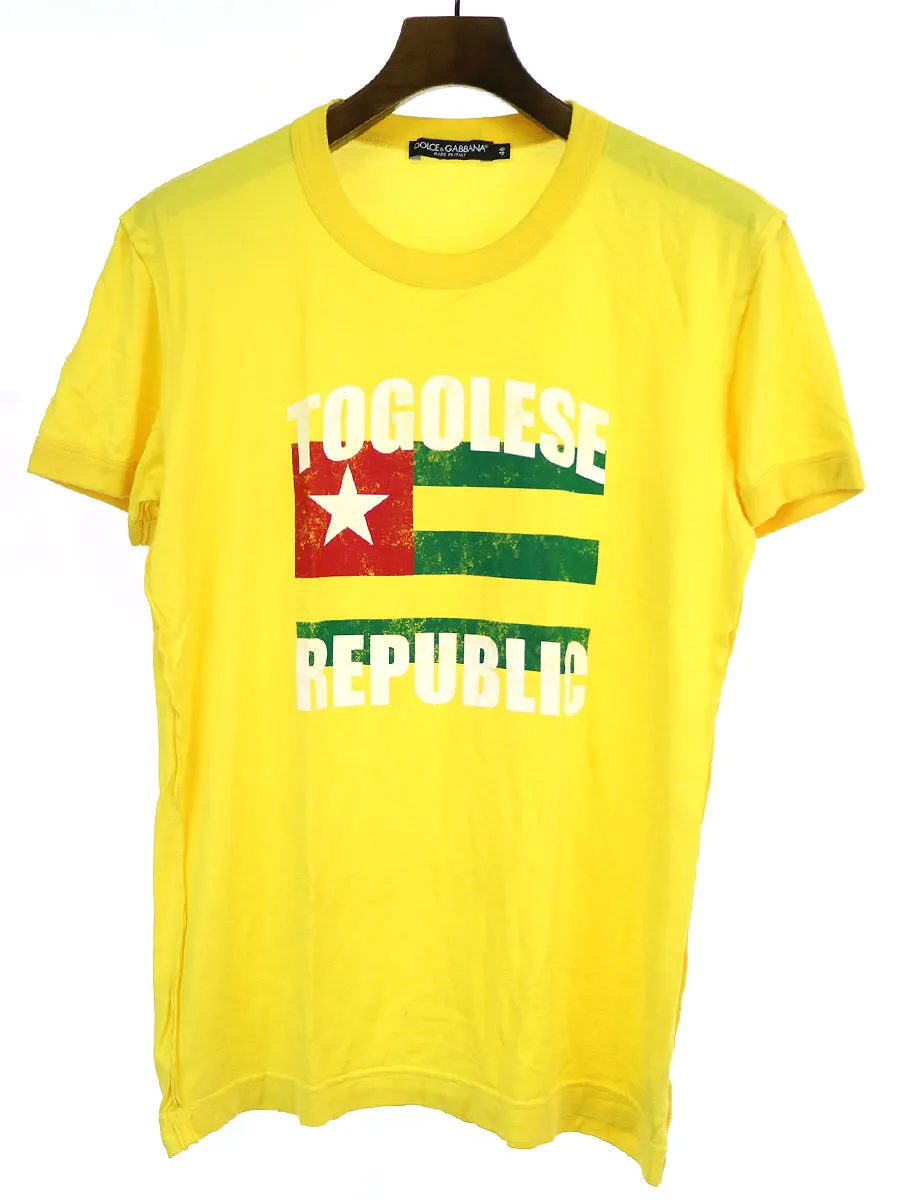 DOLCE&GABBANA ドルチェ&ガッバーナ プリントTシャツ
