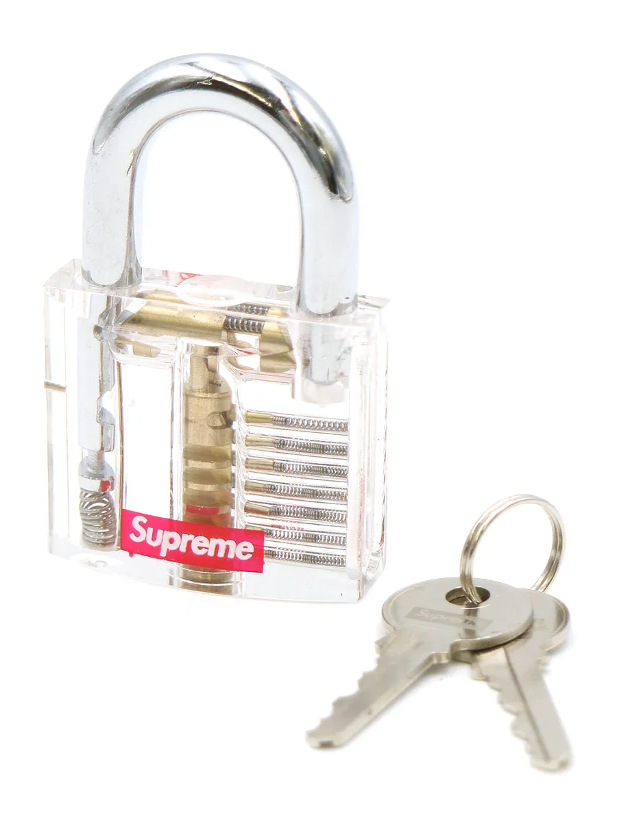 Supreme シュプリーム 20SS Transparent Lock 南京錠
