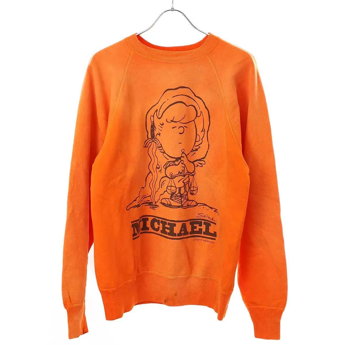 SAINT MICHAEL セントマイケル 23AW CREW N SWEAT スウェットトレーナー SM-A23-0000-023