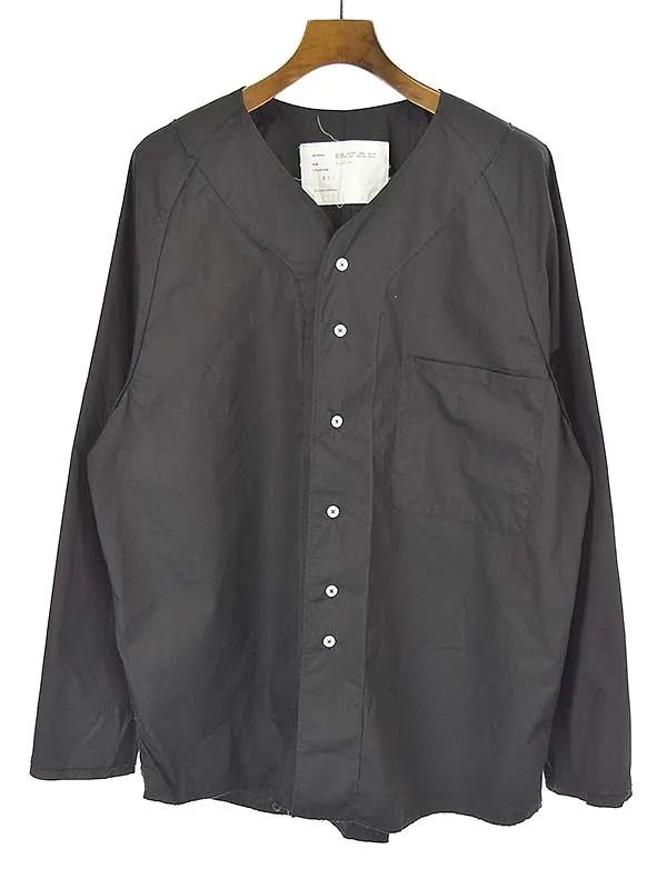 CAMIEL FORTGENS カミエルフォートヘンス BASEBALL SHIRT コットンベースボールシャツ