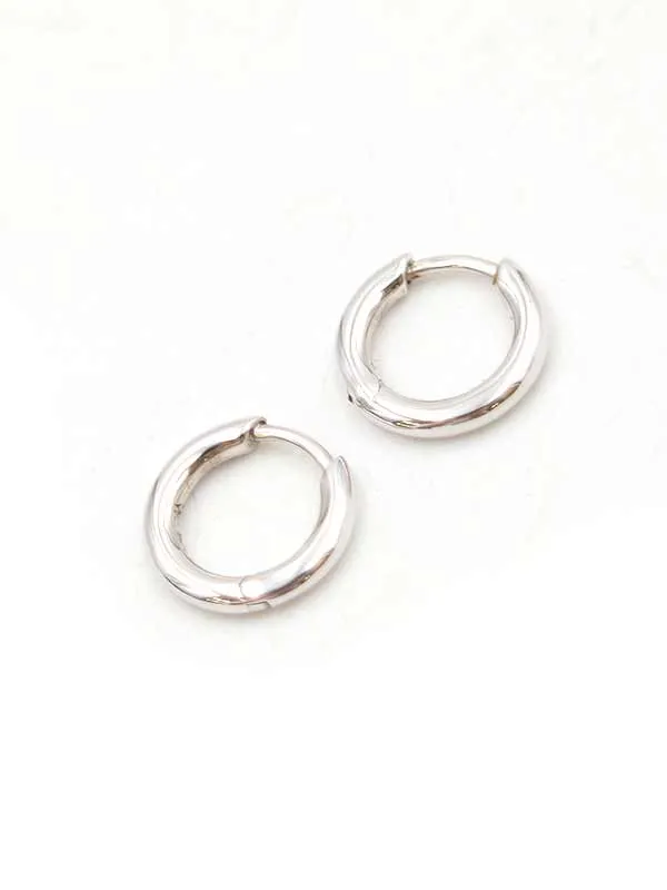 TOM WOOD トムウッド シルバーフープピアス